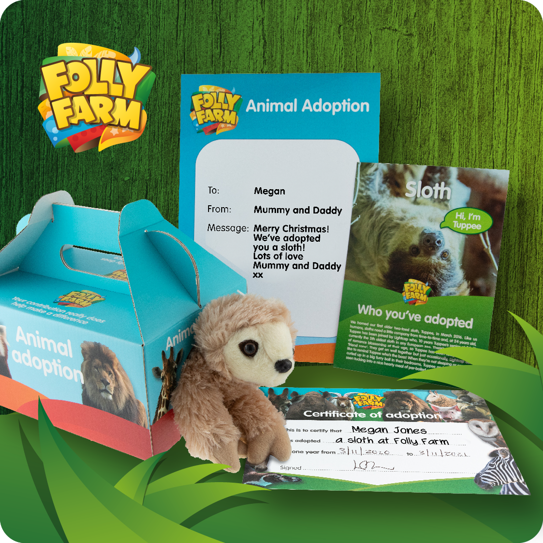 Sloth plush adoption kit new arrivals